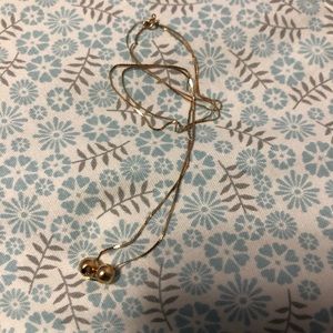 Delicate Gold Chain and Beads